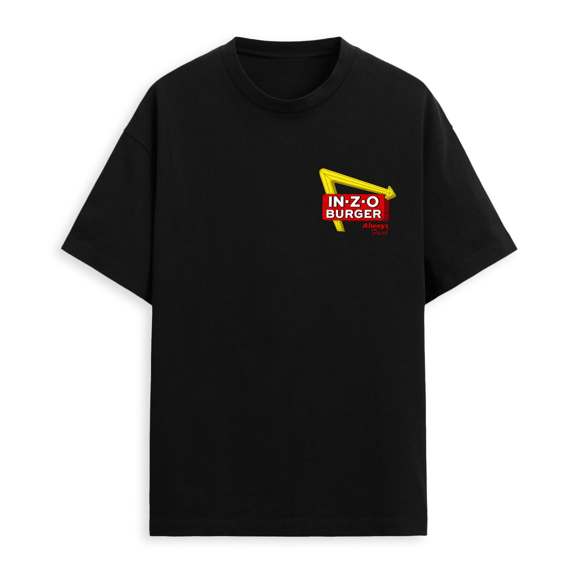 IN-Z-O Menu Tee - Black – INZO Store