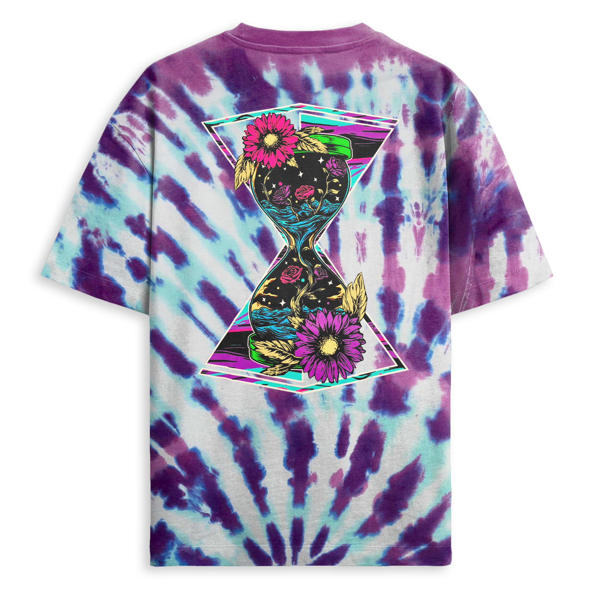 Time to Bloom Tie Dye Tee