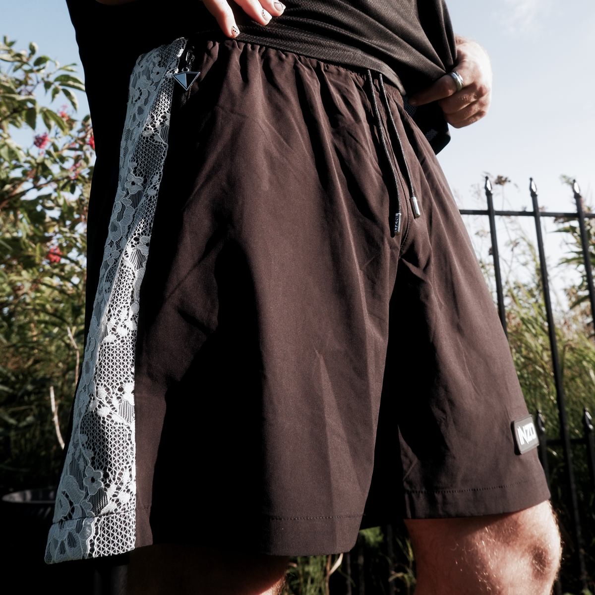 Lost In Lace Shorts - Unisex
