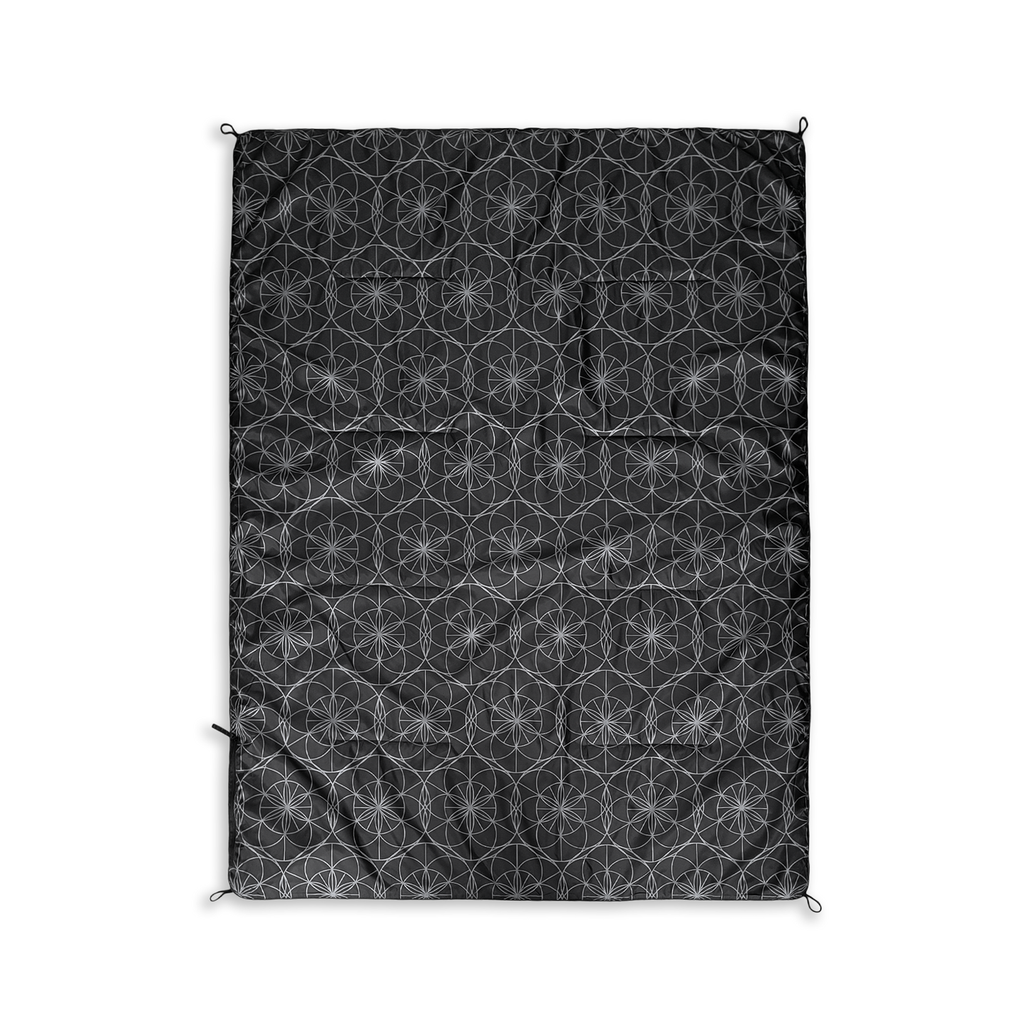 Galaxy In Bloom Packable Blanket