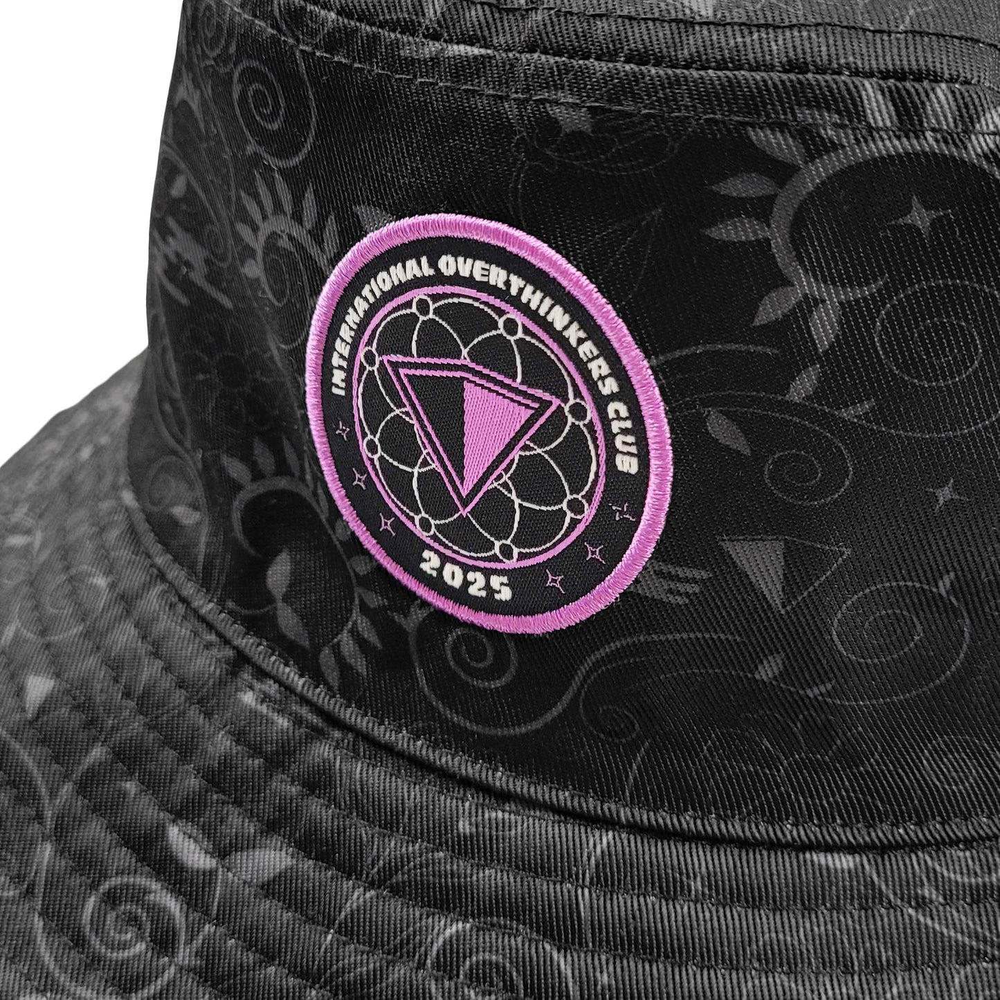 Floral Void Reversible Bucket Hat