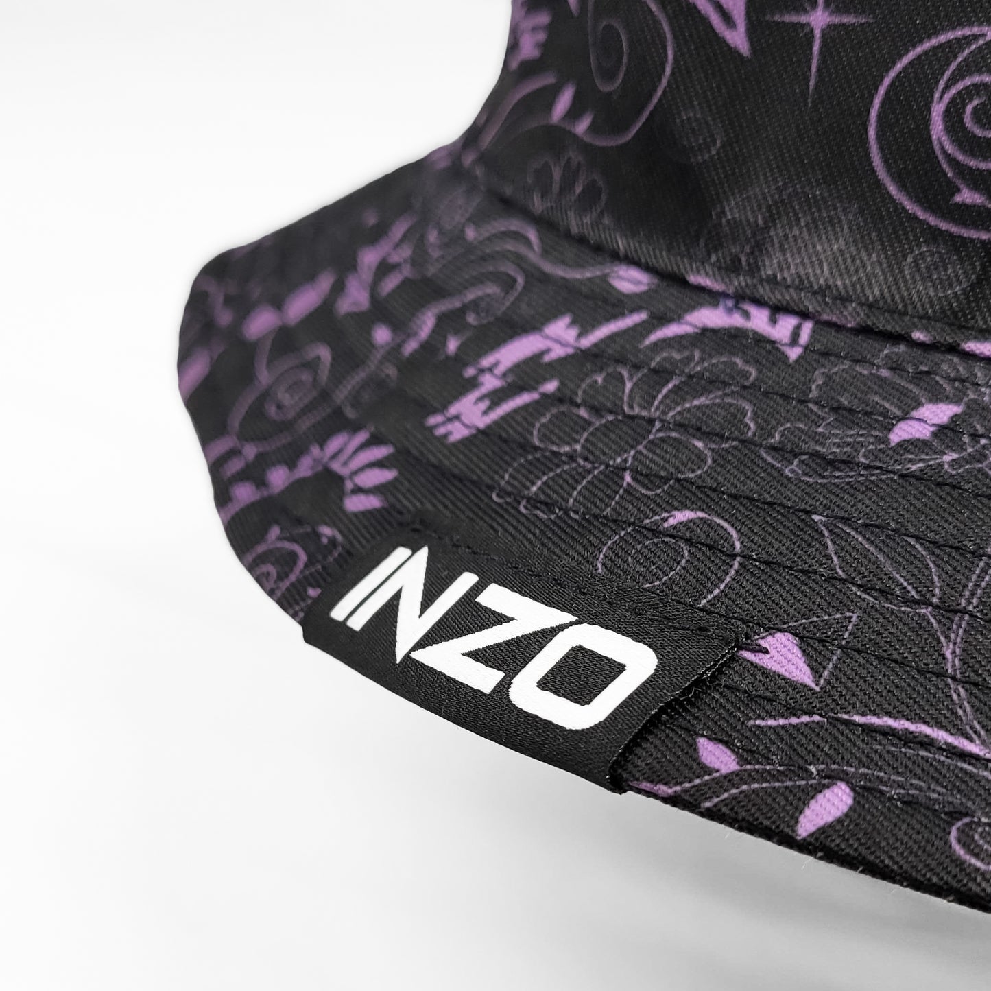 Floral Void Reversible Bucket Hat