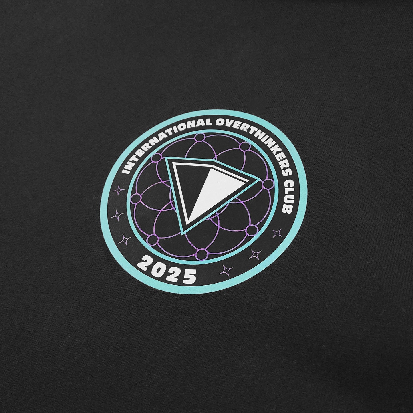 (Pre Sale) Cosmic Typography Hoodie - Black