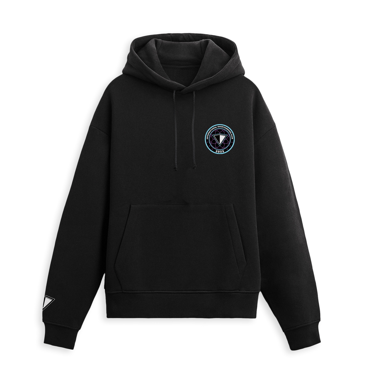 (Pre Sale) Cosmic Typography Hoodie - Black