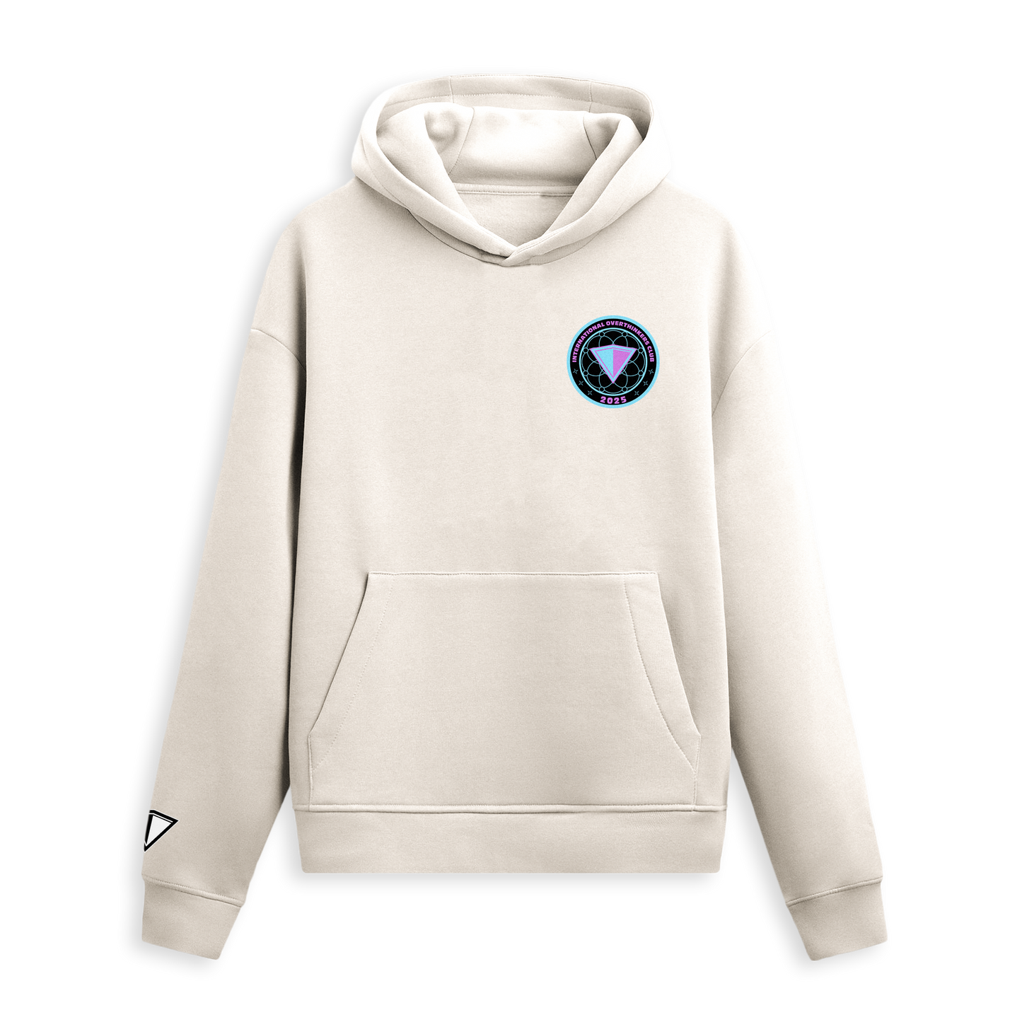 (Pre Sale) Cosmic Typography Hoodie - Bone