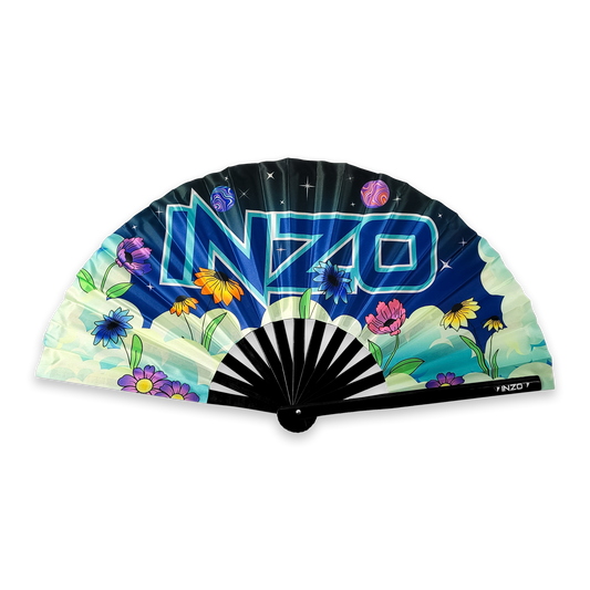 Galaxy in Bloom UV Fan