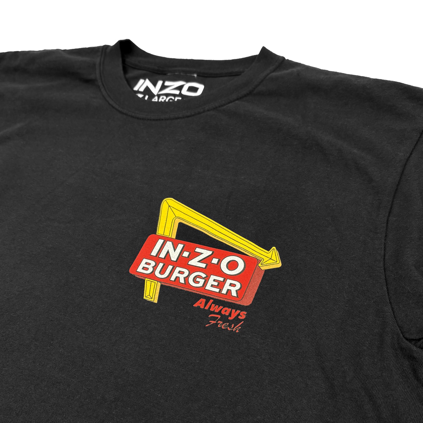 IN-Z-O Menu Tee - Black