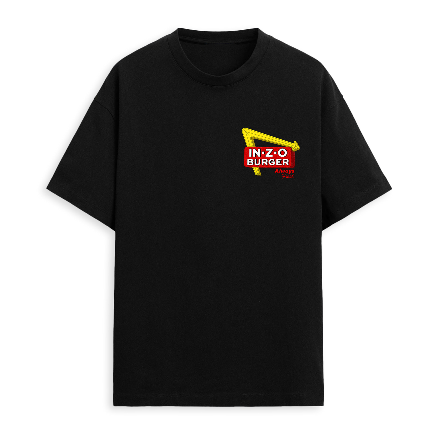 IN-Z-O Menu Tee - Black