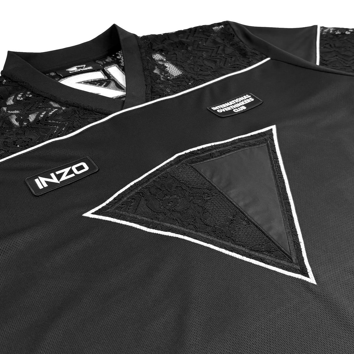Lost in Lace Jersey - Black