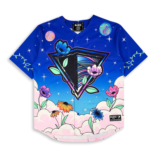 Galactic Garden Baseball Jersey