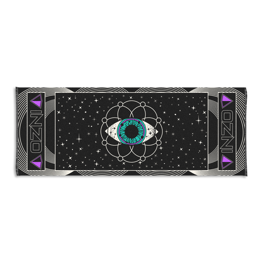 Celestial Eye Brush Knit Pashmina