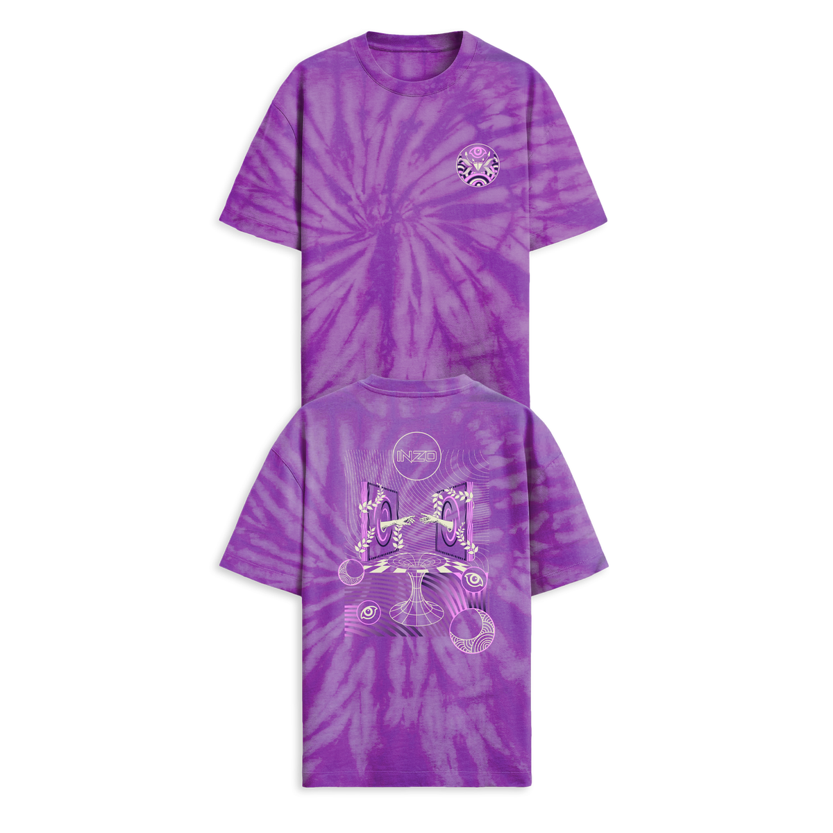 Portals of Reflection Tie Dye Tee