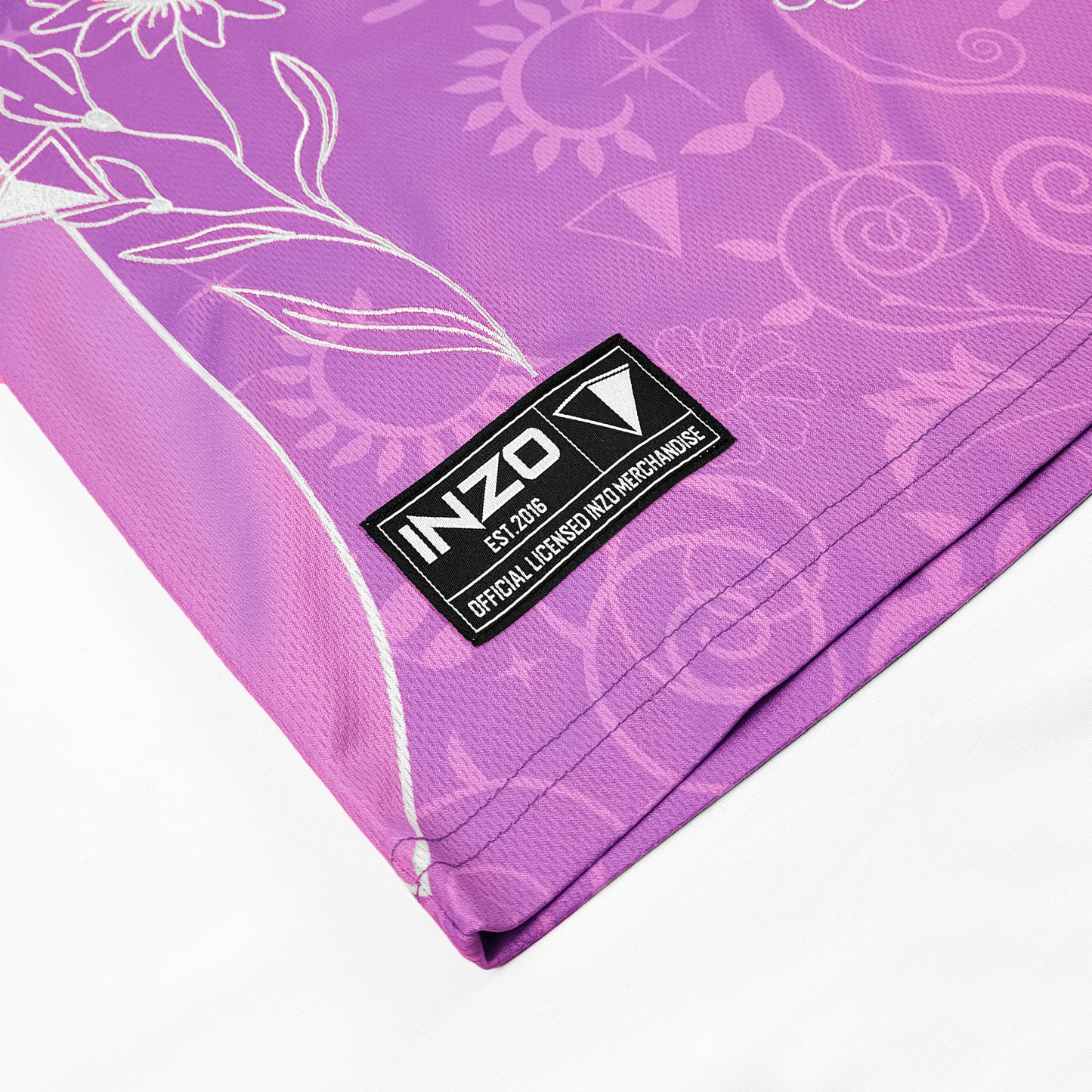 Floral Void Soccer Jersey - Purple (pre order)