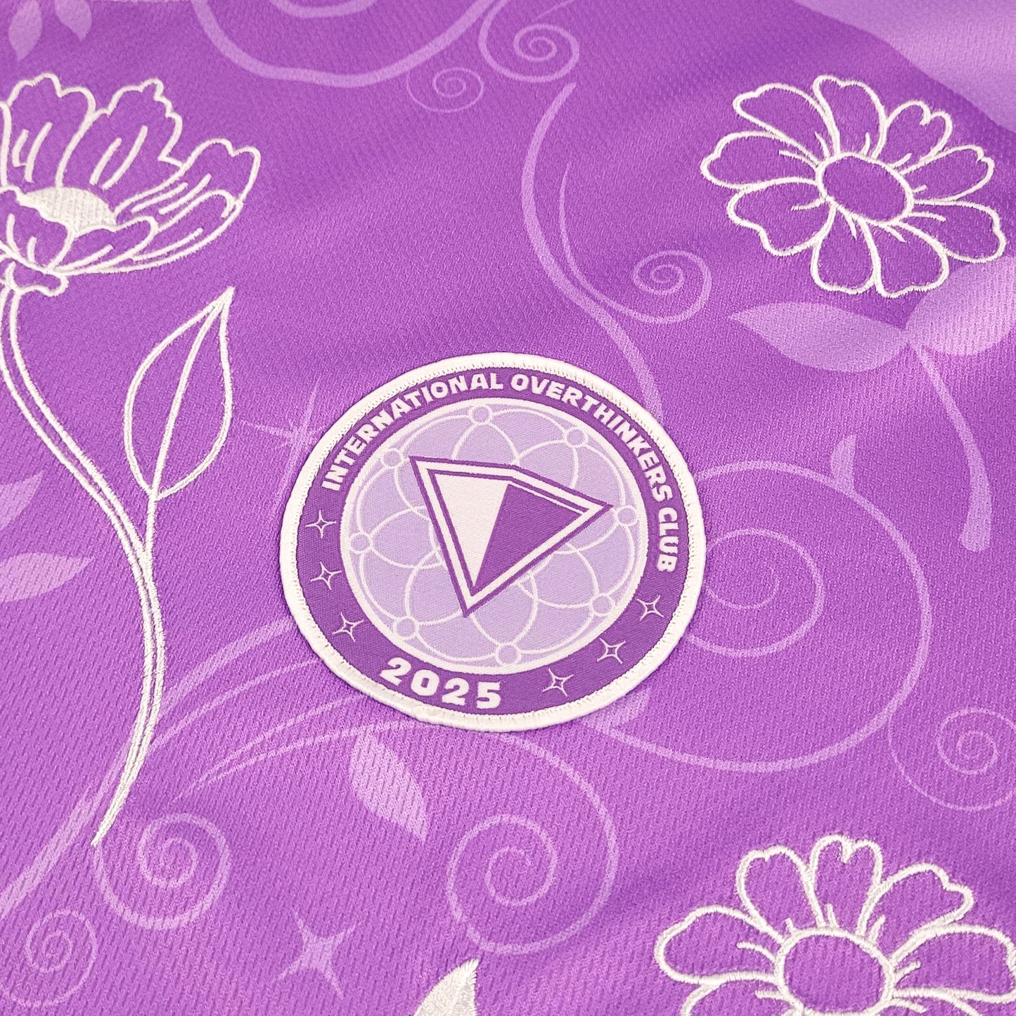 Floral Void Soccer Jersey - Purple (pre order)