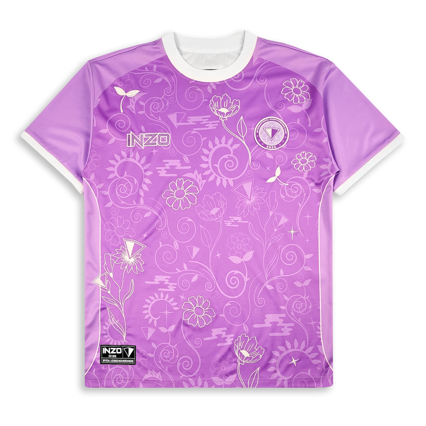 Floral Void Soccer Jersey - Purple (pre order)