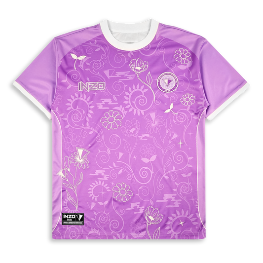 Floral Void Soccer Jersey - Purple (pre order)