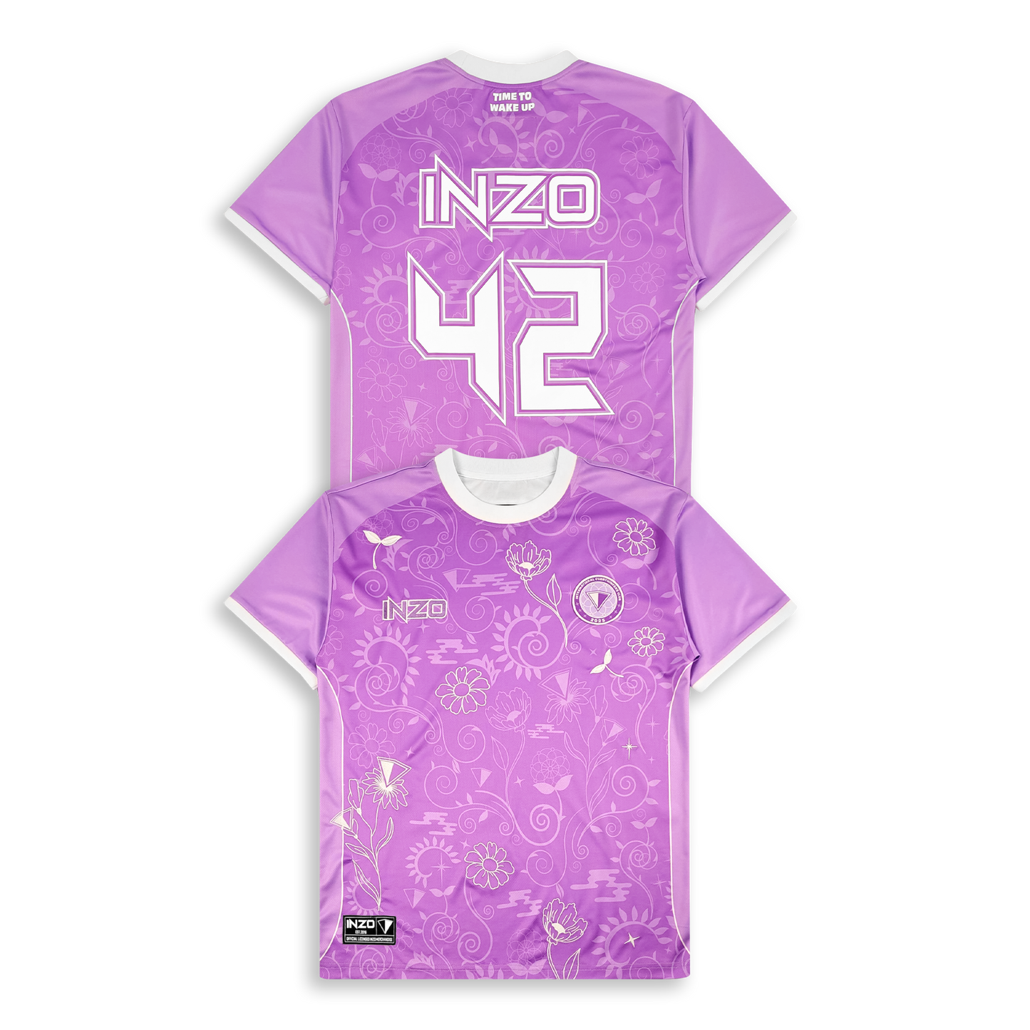 Floral Void Soccer Jersey - Purple (pre order)