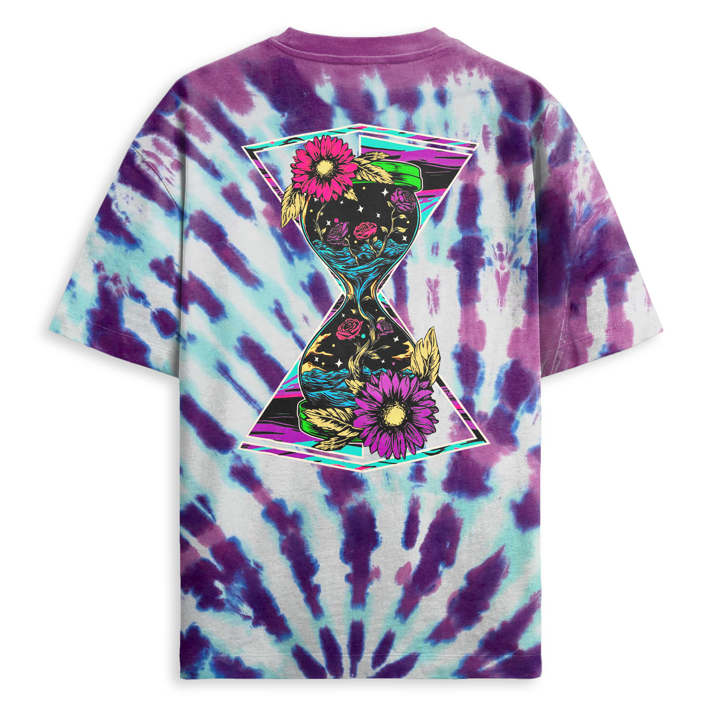Time to Bloom Tie Dye Tee