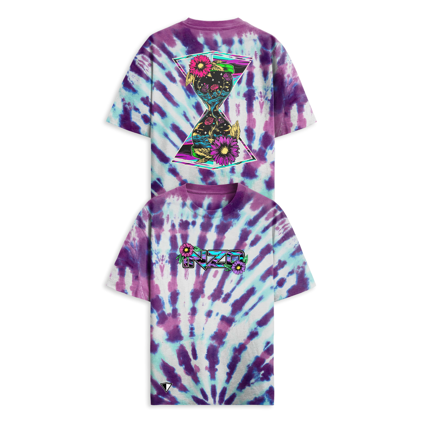 Time to Bloom Tie Dye Tee