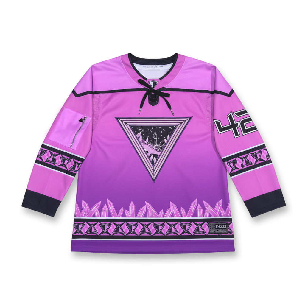 (Pre order) What Is Reality Hockey Jersey - Pink