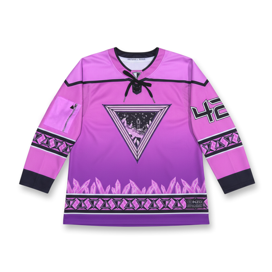 (Pre order) What Is Reality Hockey Jersey - Pink