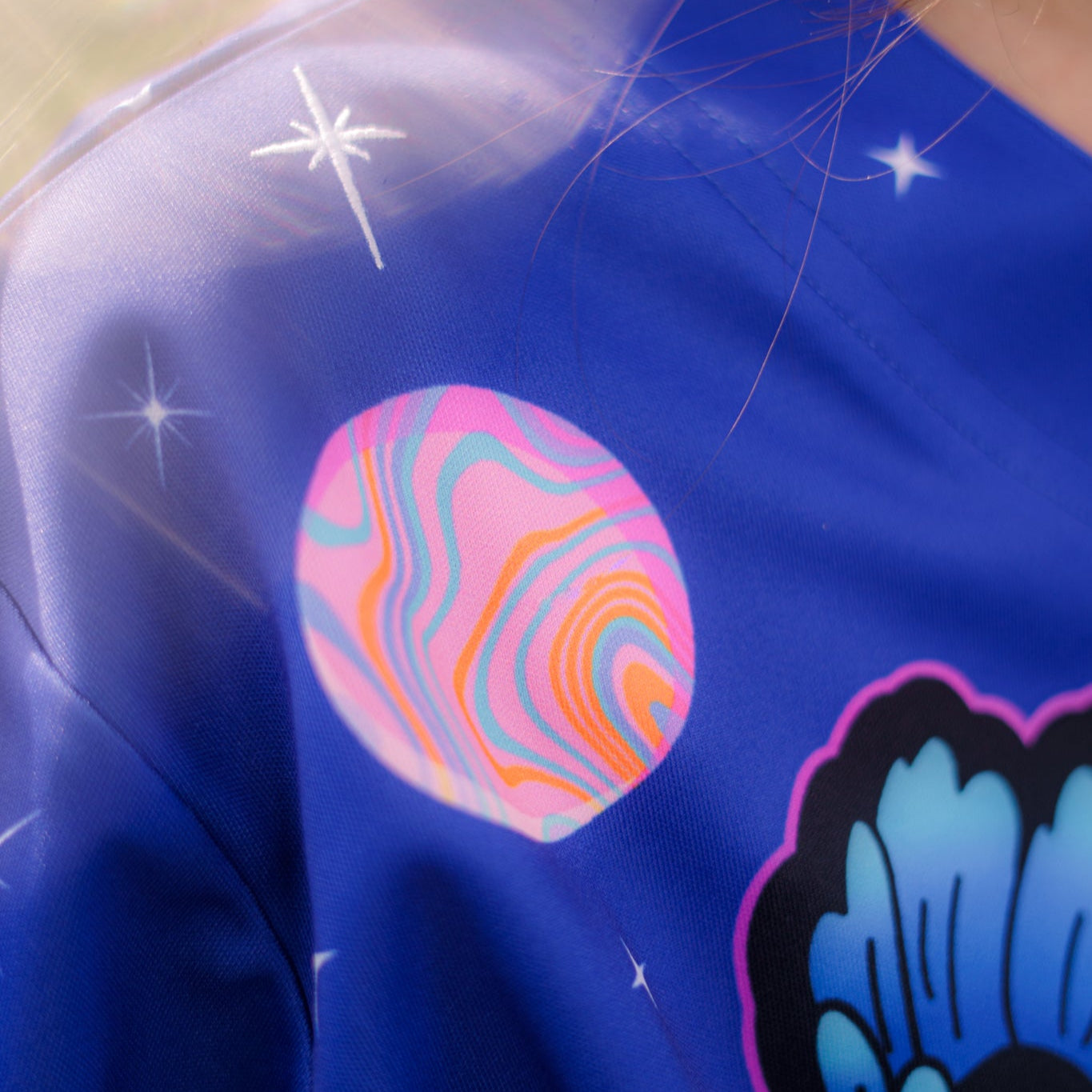 Galactic Garden Baseball Jersey