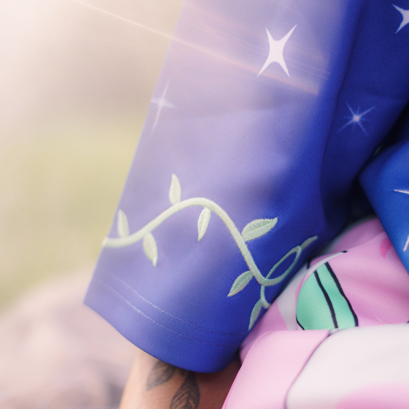 Galactic Garden Baseball Jersey