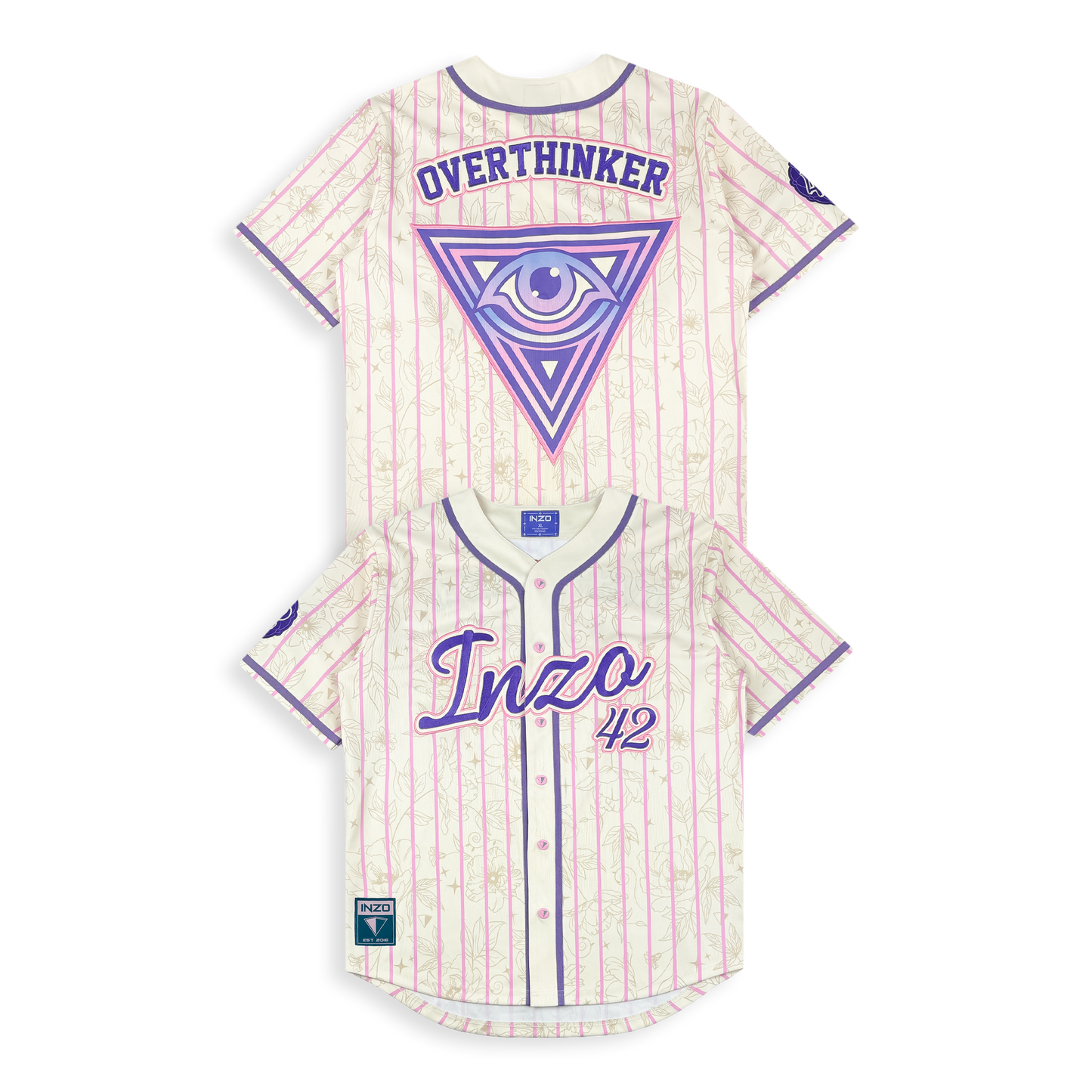 Overthinker Baseball Jersey (fixed quantity pre order)